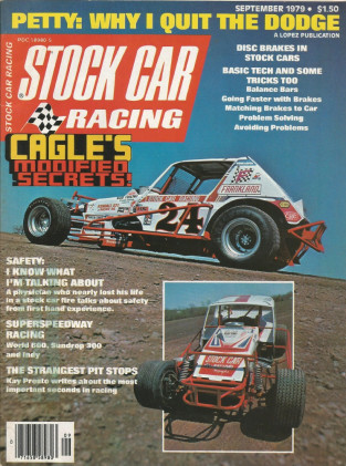 STOCK CAR RACING 1979 SEPT - CAGLE's Modified, DARRELL, AVILLA, Presto, Brakes